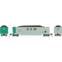 ATH1427 N ATH Berwick Bathtub Gondola w/Load, PRAX Primed For Grime no. 99003