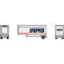 ATH1567 HO ATH 28' Parcel (PUP) Trailer, RPS no. 41406