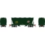 ATH1678 HO ATH ACF 2970 Covered Hopper, CNW no. 175106