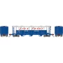 ATH1721 N PS-2 2893 3-Bay Covered Hopper, NSRX no. 313
