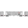 ATH1724 N PS-2 2893 3-Bay Covered Hopper, MILW Primed For Grime no. 98042