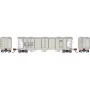 ATH1727 N PS-2 2893 3-Bay Covered Hopper, NYC no. 883085