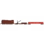 ATH1817 HO ATH MOW Set, BN Fuel Oil Tank Car no. 973160/Derrick Car no. 971368/52' Mill Gondola no. 83375 (3)