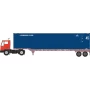 ATH1826 HO ATH CRSU Set, 45' Container no. 040921 2/45' Chassis no. 941142/Yard Tractor no. 11659 (3)