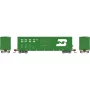 ATH1886 N ATH 50' Waffle Box Car, BN no. 332132