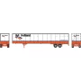 ATH2078 HO ATH 53' Wabash Duraplate Trailer, USF Holland no. 209220