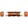 ATH2240 N ATH Bay Window Caboose, BNSF no. 11999
