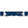 ATH2373 HO ATH PS 4740 Covered Hopper, CRLE no. 521006
