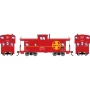 ATH2433 HO ATH Wide-Vision Caboose, ATSF no. 999767