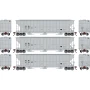 ATH2490 HO ATH FMC 4700 Covered Hopper, FURX no. 818541/818553/818580 (3)