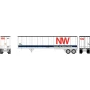 ATH2613 HO ATH 45' Fruehauf Z-Van Trailer Smooth Side, NWZ no. 250070