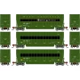 ATH2821 N ATH Berwick Bathtub Extended Side Gondola, MC no. 1004/1014/1019 (3)