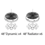 ATH11693 HO Fans Set  48in Late (3)