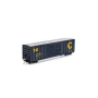 ATH15878 HO 50' FMC 5077 Double Door Box, Cand O no. 486242