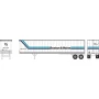 ATH16106 HO RTR 45' Fruehauf Z-Van Trailer, Band M no. 250100