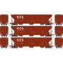 ATH22266 HO PS4740 Covered Hopper,KCS no. 303096/303107/303124