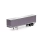 ATH29083 HO 45' Smooth Side Trailer, Metallic Purple