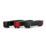 ATH3883 N Thrall High Side Gondola w/Load, SEPX no. 1 (3)
