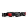 ATH3884 N Thrall High Side Gondola w/Load, SEPX no. 2 (3)