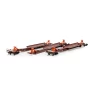 ATH41102 HO 57' Trinity Spine Car, BNSF no. 300581 (3)