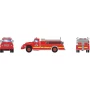 ATH4576 HO Ford F-850 Fire Truck, Firehouse Diner no. 911