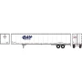 ATH72806 HO RTR 53' Wabash Plate Trailer, Bay Logistics no. 3