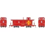 ATH74028 HO Cupola Caboose, ATSF no. 999476