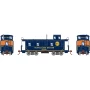 ATH74032 HO Cupola Caboose, Nand W no. 518582