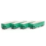 ATH7649 HO 40' Ribbed 3-Bay Ballast Hopper, UP no. 1 (4)