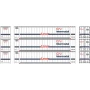 ATH7691 N 48' Containers, CNRU no. 280203/280216/280234