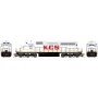ATH87228 HO SD40, Kansas City Southern no. 636
