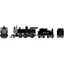 ATH87310 HO RTR Old Time 2-6-0 Mogul w/DCC and Sound,ATSFno. 204
