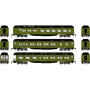 ATH88232 HO Heavyweight Diner/Coach/Observation,ATSF no. 1 (3)