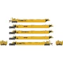 ATHG-1018 HO GEN Gunderson Maxi-Stack II Well Cars, DTTX 'Trailer Train' no. 73083 (5)