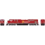 ATHG-1047 HO GEN SD90MAC-H Ph2 w/Tsunami2 DCC and Sound, CP no. 9301