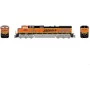 ATHG-1224 HO GEN GE Dash 9-44CW Locomotive w/DCC and Sound, BNSF Wedge no. 4484