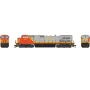 ATHG-1229 HO GEN GE Dash 9-44CW Locomotive w/DCC and Sound, QNSL no. 407