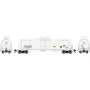 ATHG-1305 HO GEN GATC 20K Gallon Tank Car, GATX White no. 44030