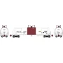 ATHG-1307 HO GEN GATC 20K Gallon Tank Car, RCRX White w/Red Band no. 1150