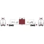 ATHG-1308 HO GEN GATC 20K Gallon Tank Car, RCRX White w/Red Band no. 1177