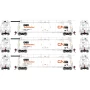 ATHG-1324 HO GEN TankTrain Intermediate, CGTX no. 79014/79015/79016 (3)