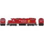 ATHG-1385 HO GEN GP38-2 Locomotive, CP 'Golden Beaver' no. 3116