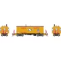 ATHG-1463 HO GEN ICC CA-11 Caboose w/Lights and Sound, UP 'Snowbus' no. 25872