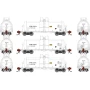 ATHG-1483 N GEN 13K Gallon Acid Tank Car, RPBX no. 23224/23246/23271 (3)