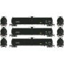 ATHG-1519 HO GEN UTC 33K LPG Tank Car- Early, Primed For Grime ROCX no. 8029/8034/8038 (3)