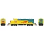 ATHG-1585 HO GEN GP7u Locomotive w/DCC and Sound, SFS no. 0927