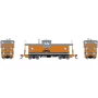 ATHG-1869 HO GEN ICC Wide-Vision Caboose w/Lights, DRGW no. 01500