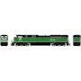 ATHG-1944 HO GEN SD90MAC Locomotive w/DCC and SOUND, Legendary Liveries BN no. 9718