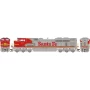 ATHG-2101 HO GEN SD70ACE Locomotive w/DCC and Sound, Legendary Liveries ATSF no. 407