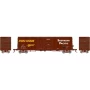 ATHG-2182 HO GEN 50' PCand F Box Car w/ 8'and 6' Youngstown Plug Door, SP 'Hydra Cushion' no. 697444